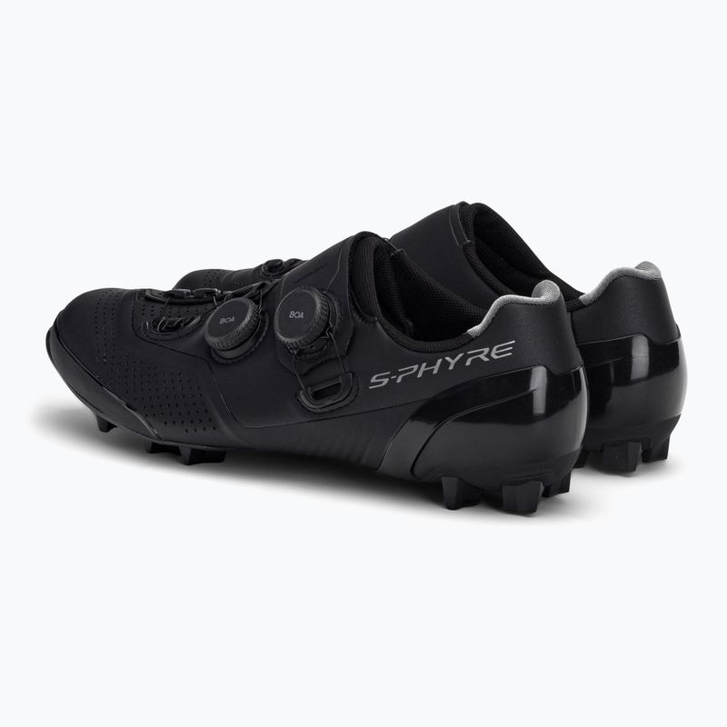 Scarpe da ciclismo MTB da uomo Shimano SH-XC902 nero 3