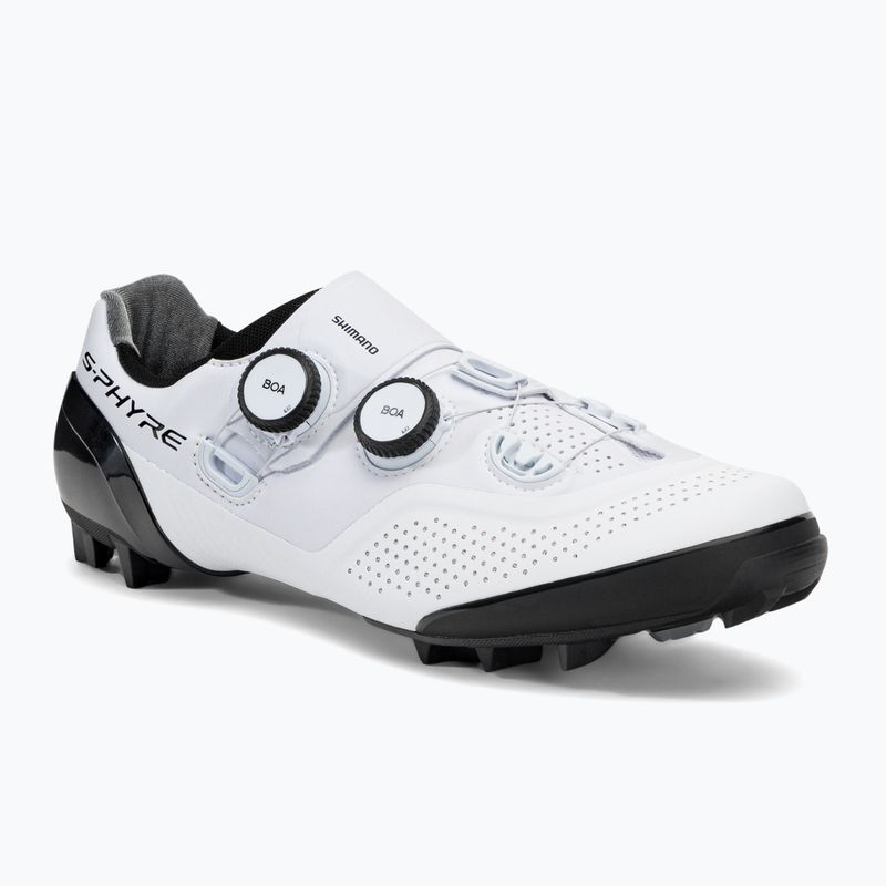 Scarpe da ciclismo MTB da uomo Shimano SH-XC902 bianco