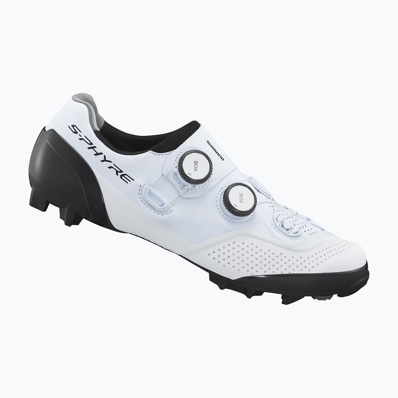 Scarpe da ciclismo MTB da uomo Shimano SH-XC902 bianco 10