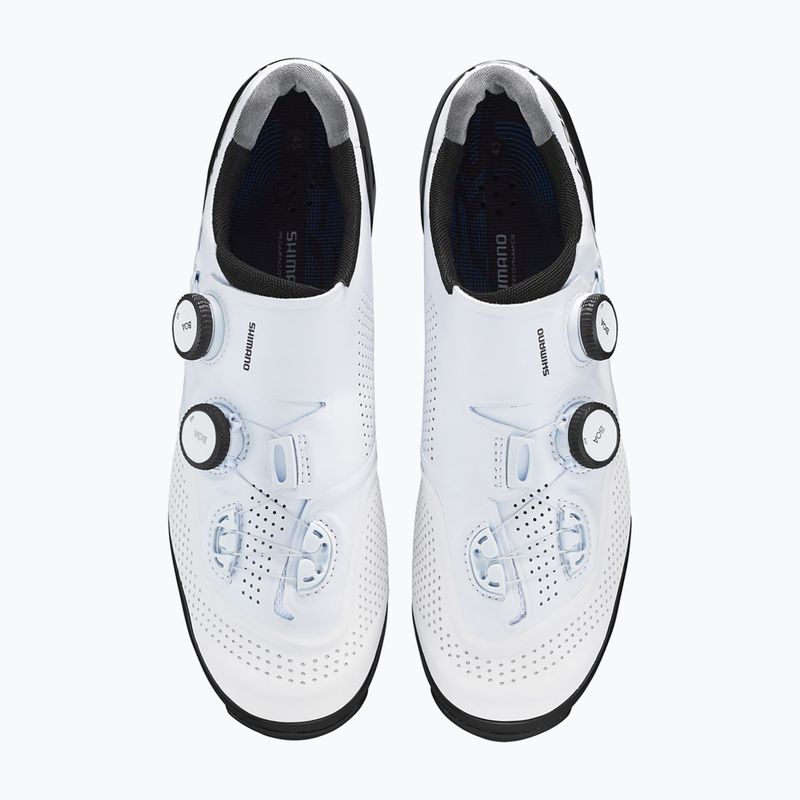 Scarpe da ciclismo MTB da uomo Shimano SH-XC902 bianco 13