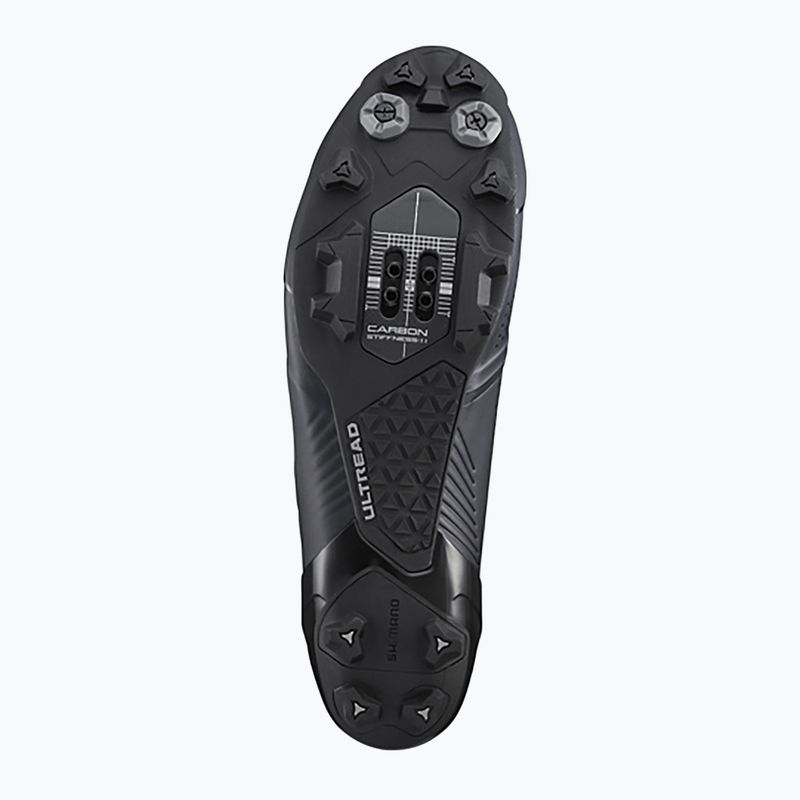 Scarpe da ciclismo MTB da uomo Shimano SH-XC902 Wide nero 4