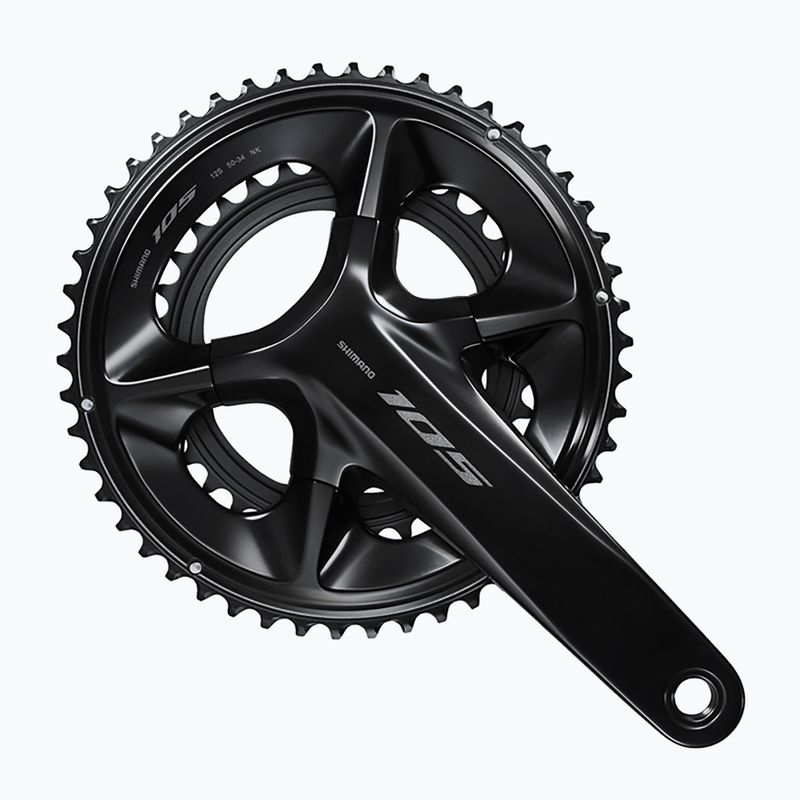 Guarnitura Shimano 105 FC-R7100 52-36T 12rz 160 mm nero