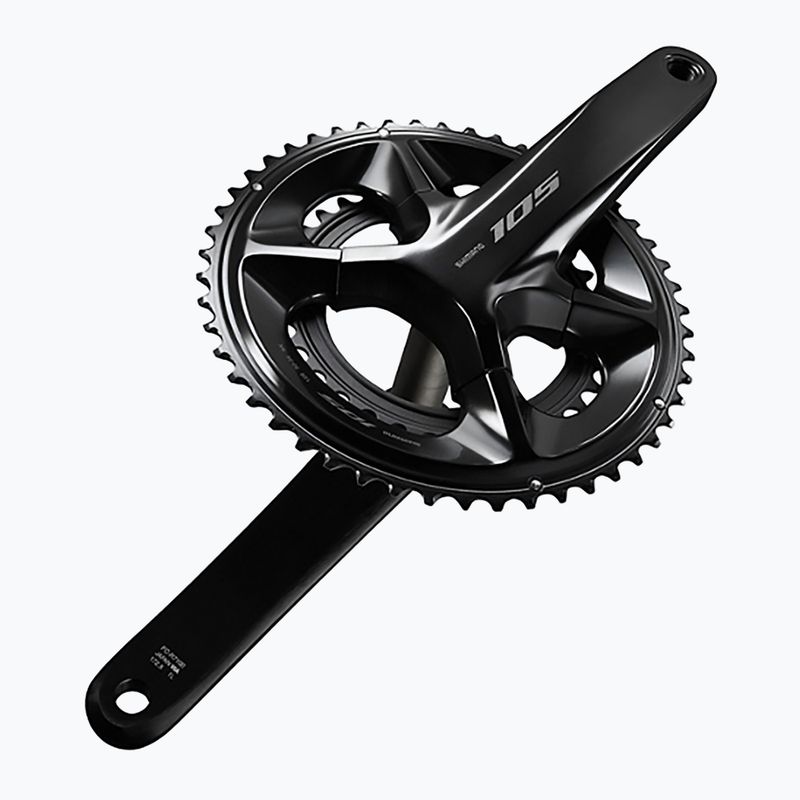 Guarnitura Shimano 105 FC-R7100 50-34T 12rz 165 mm nero 2