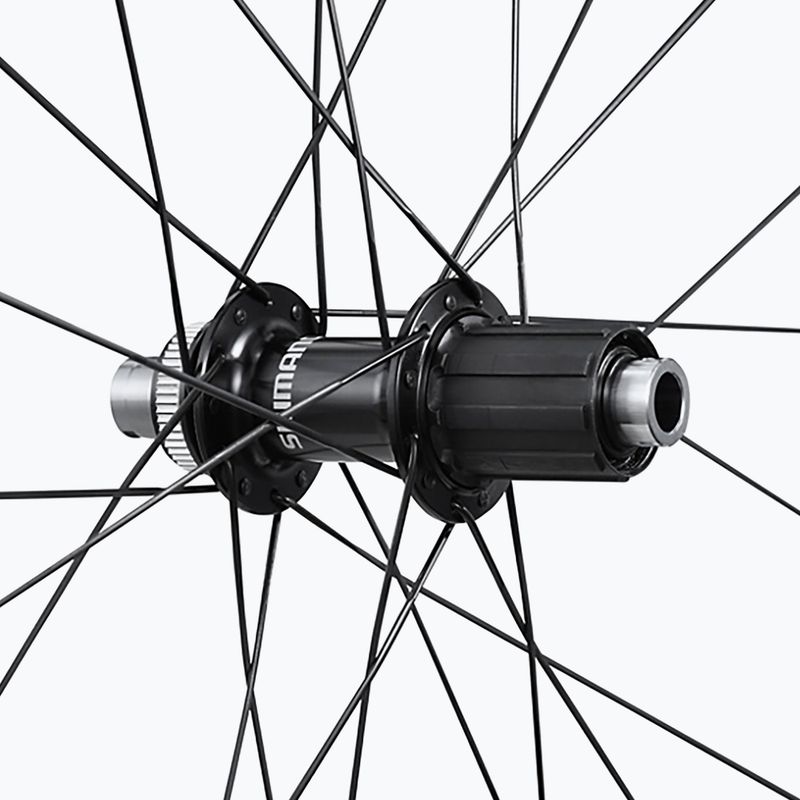 Shimano RS710-C46 11/12rz nero ruota posteriore della bicicletta 2