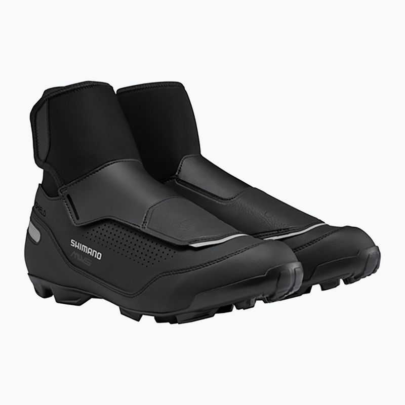 Scarpe da ciclismo MTB da uomo Shimano SH-MW502 nero 3