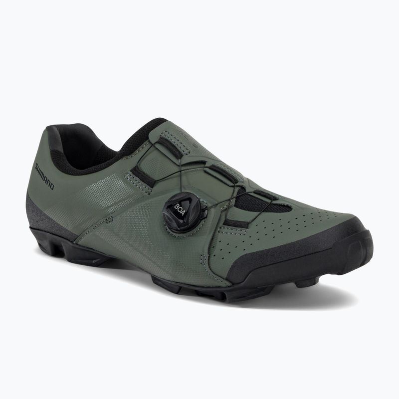 Scarpe da ciclismo MTB da uomo Shimano SH-XC300 oliva