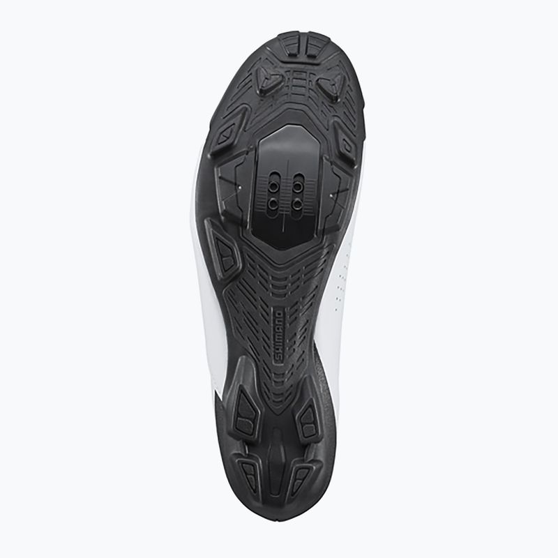 Scarpe da ciclismo MTB da uomo Shimano SH-XC300 bianco 3
