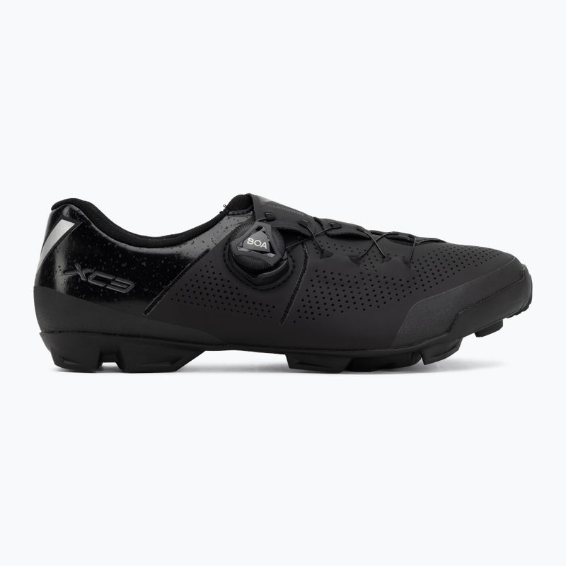 Scarpe da ciclismo MTB da uomo Shimano SH-XC302 black 2