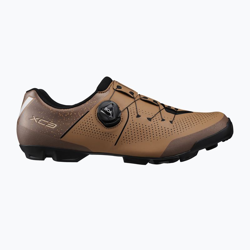 Scarpe da ciclismo MTB da uomo Shimano SH-XC302 brown 8