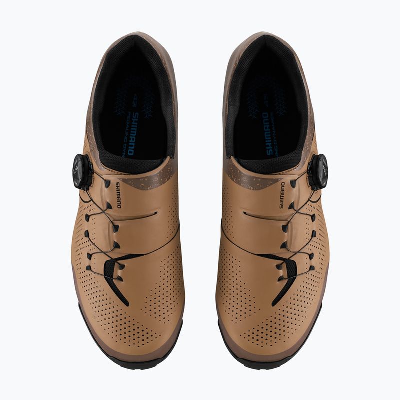 Scarpe da ciclismo MTB da uomo Shimano SH-XC302 brown 11