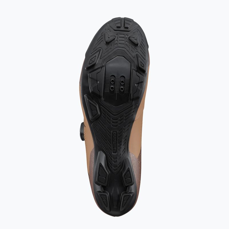 Scarpe da ciclismo MTB da uomo Shimano SH-XC302 brown 12