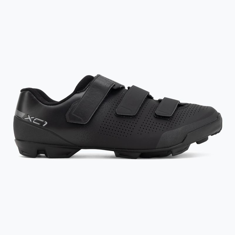 Scarpe da ciclismo MTB da uomo Shimano SH-XC102 black 2