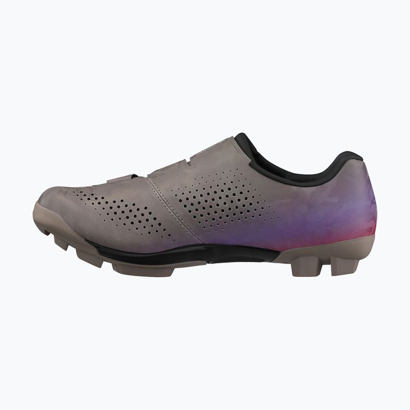 Scarpe gravel da donna Shimano SH-RX600 gray/purple 2