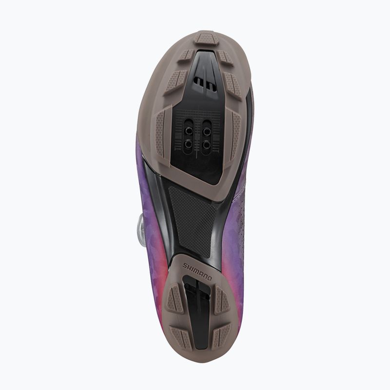 Scarpe gravel da donna Shimano SH-RX600 gray/purple 6