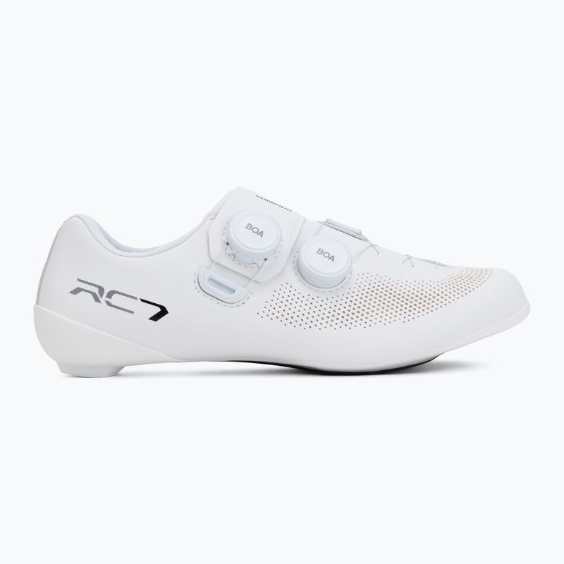 Scarpe da strada da uomo Shimano SH-RC703 white 2