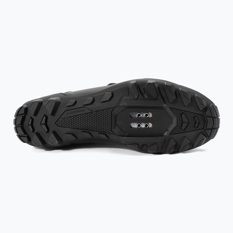 Scarpe da ciclismo MTB da uomo Shimano MW 501 nero 5
