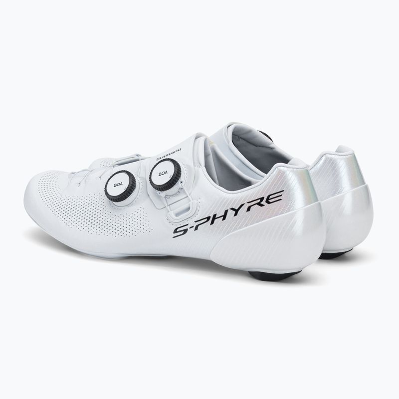 Scarpe da strada Shimano da uomo SH-RC903 bianco 3