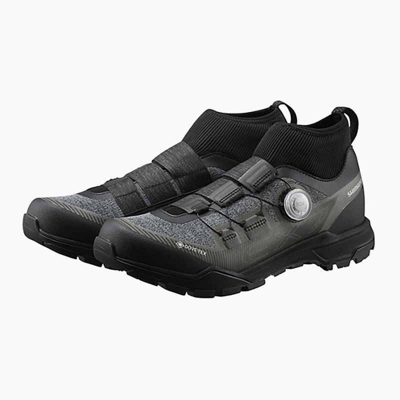 Scarpe da ciclismo MTB da uomo Shimano SH-EX700GTX nero 2