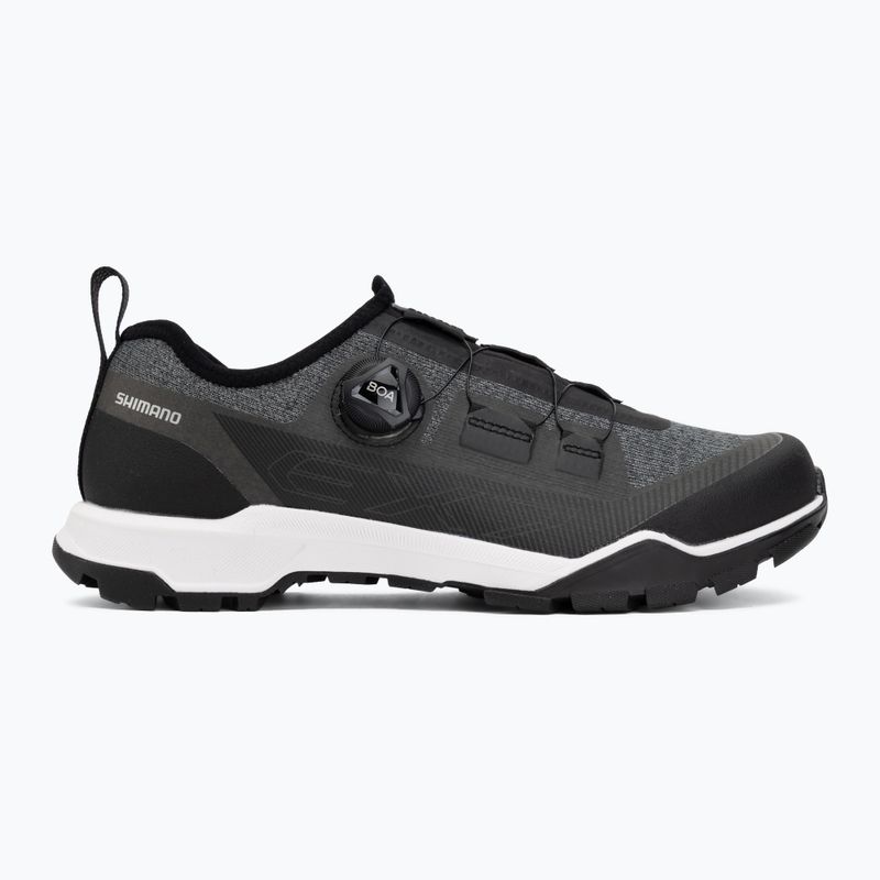 Scarpe da ciclismo MTB da uomo Shimano SH-EX700 nero 2