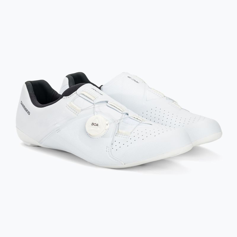 Shimano SH-RC300 scarpe da strada uomo bianco 4