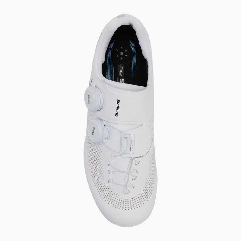 Scarpe da strada da donna Shimano SH-RC703W bianco 5