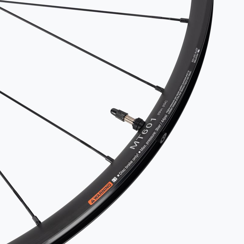 Ruota anteriore Shimano WH-MT601 nero 4