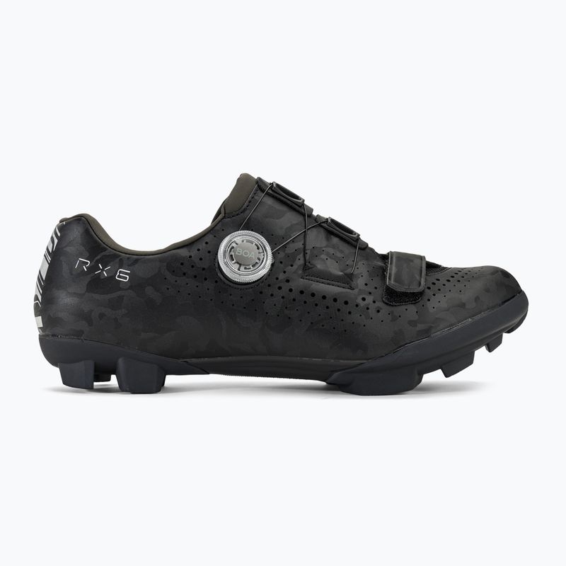 Scarpe da ghiaia Shimano SH-RX600 da uomo, nero 2
