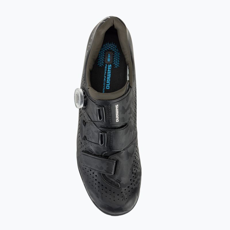 Scarpe da ghiaia Shimano SH-RX600 da uomo, nero 6