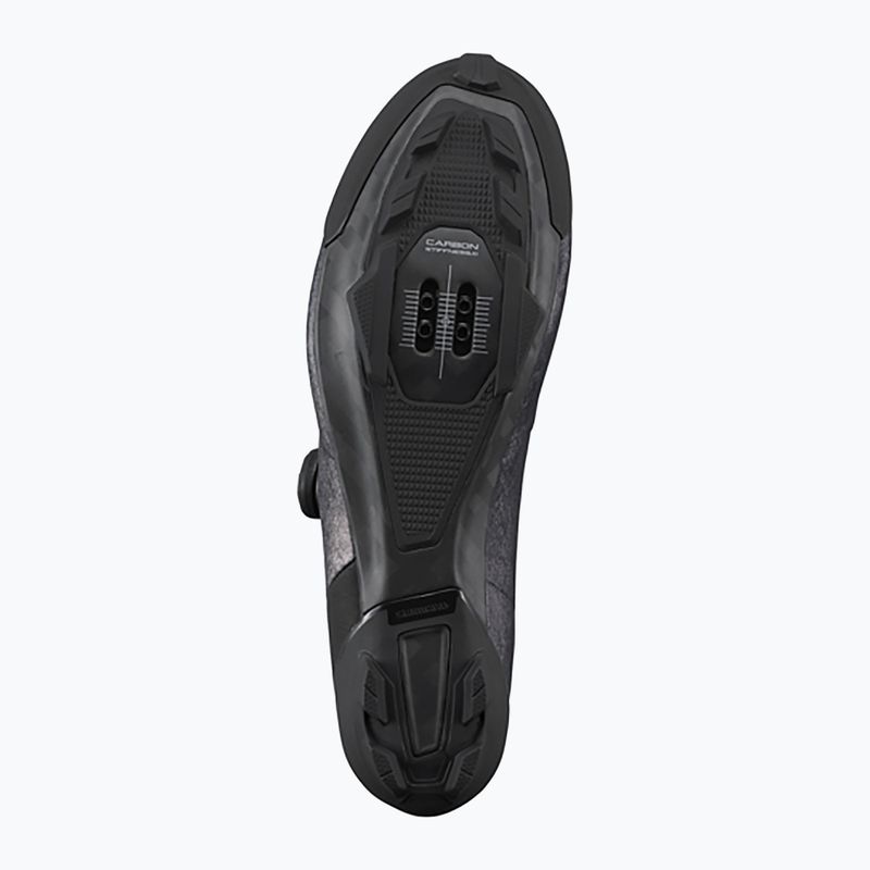 Scarpe da gravel Shimano SH-RX801 da uomo, nero 4