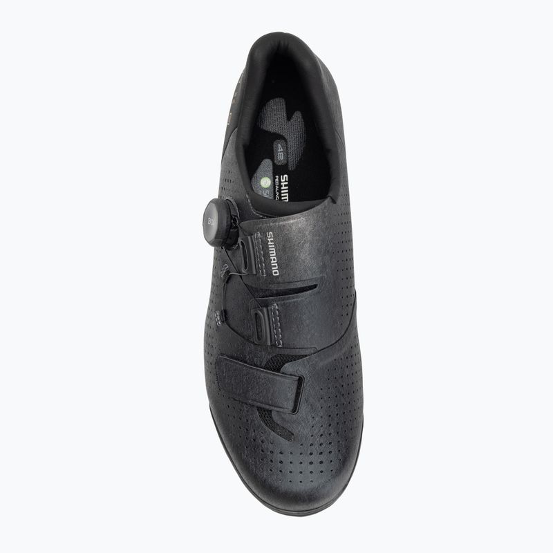 Scarpe da gravel Shimano SH-RX801 da uomo, nero 5