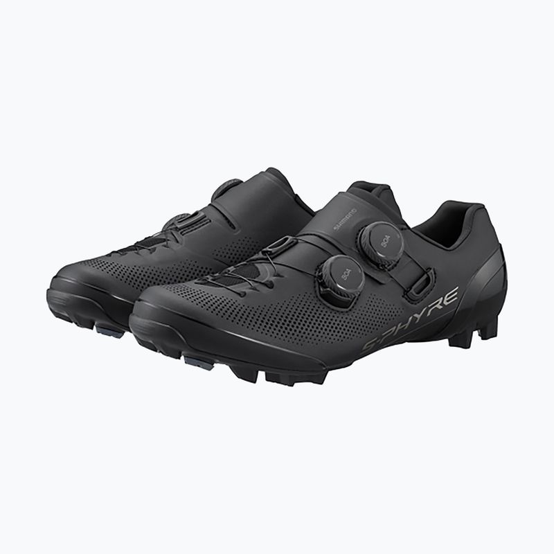 Scarpe da ciclismo MTB da uomo Shimano SH-XC903 nero 2