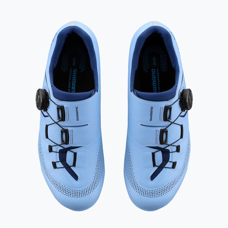 Scarpe da strada da donna Shimano SH-RC503W airy blue 4