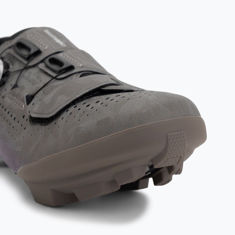 Scarpe gravel da donna Shimano SH-RX600 gray/purple 7