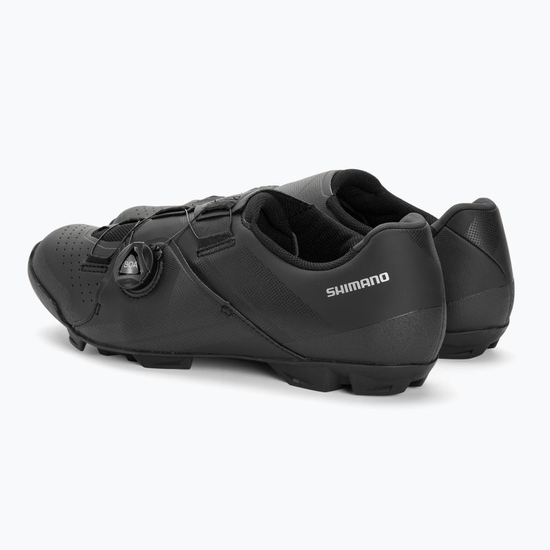 Scarpe da ciclismo MTB da uomo Shimano SH-XC300 nero 3