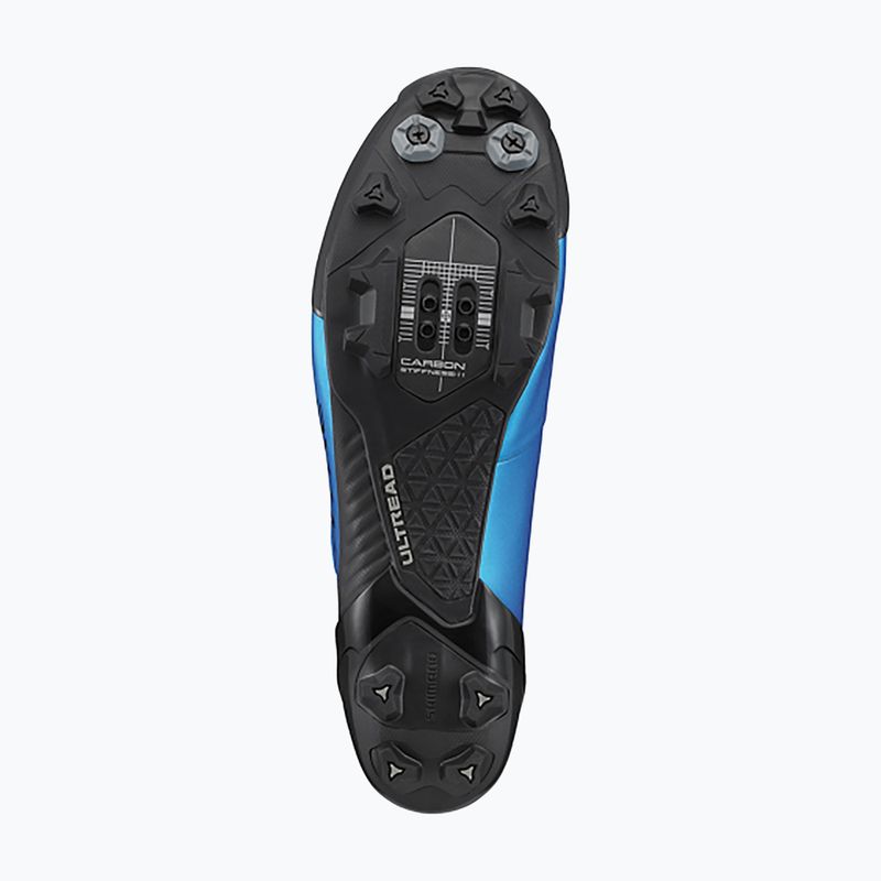 Scarpe da ciclismo MTB da uomo Shimano SH-XC903 blu 5