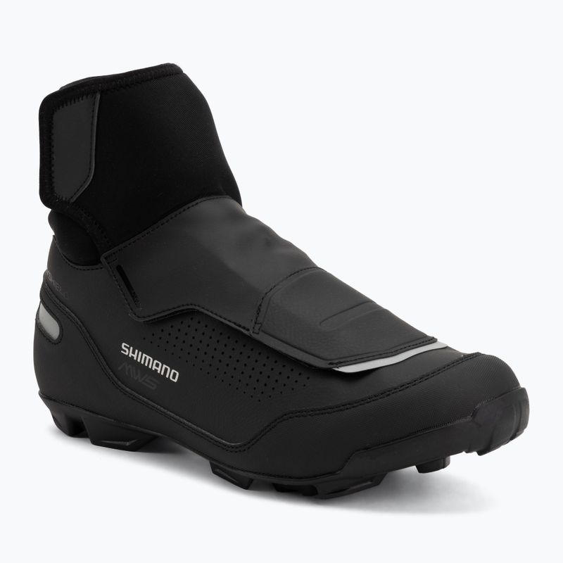 Scarpe da ciclismo MTB uomo Shimano SH-MW502 Wide black