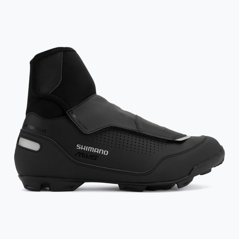 Scarpe da ciclismo MTB uomo Shimano SH-MW502 Wide black 2