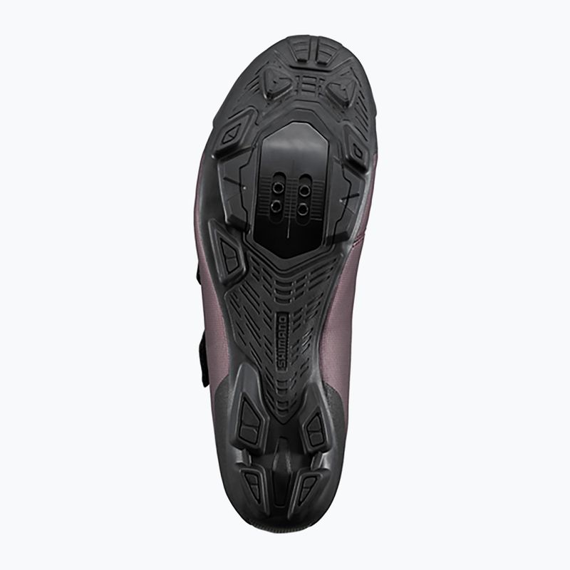 Scarpe da ciclismo MTB da donna Shimano SH-XC100W mogano 3