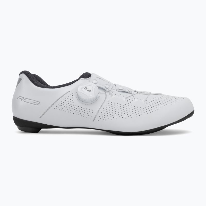 Scarpe da strada Shimano da uomo SH-RC302 bianco 2