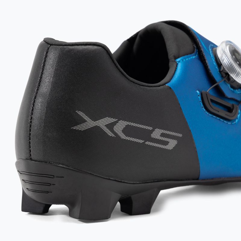 Scarpe da ciclismo MTB da uomo Shimano SH-XC502 blu 9