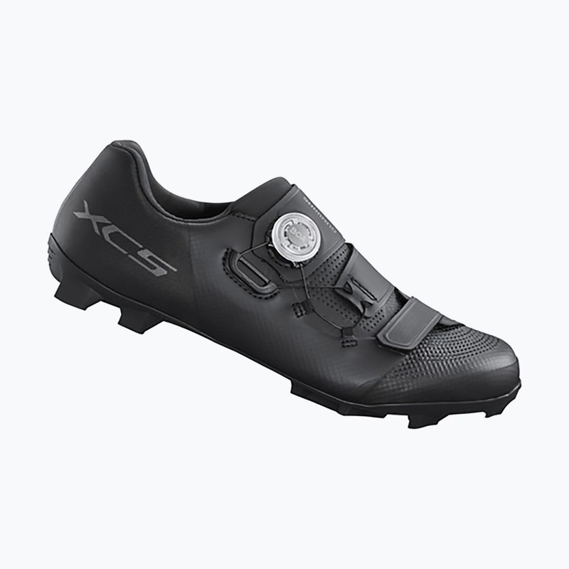 Scarpe da ciclismo MTB da uomo Shimano SH-XC502 Wide nero
