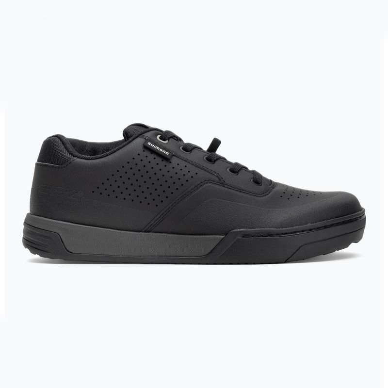 Scarpe da ciclismo con piattaforma da uomo Shimano SH-GF600 nero 2