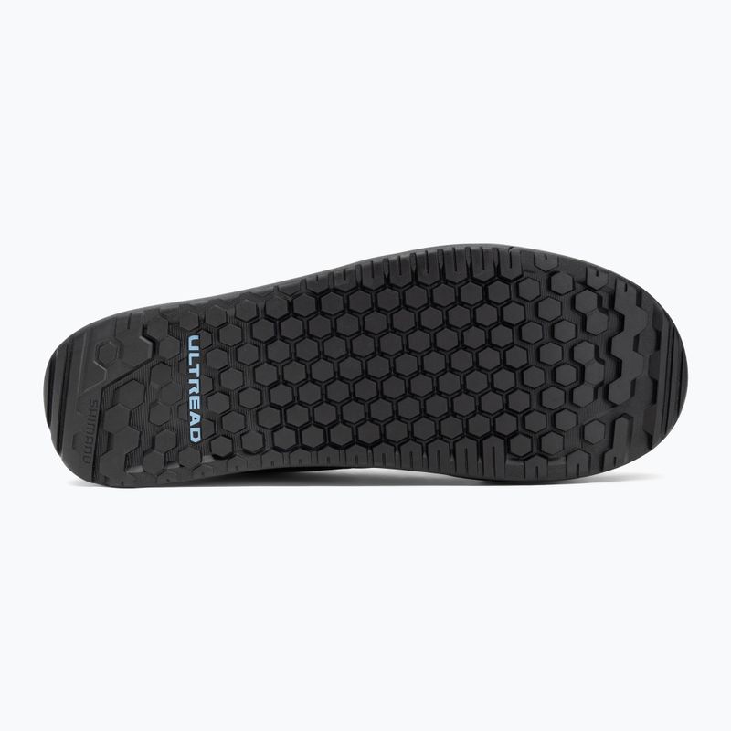 Scarpe da ciclismo con piattaforma da uomo Shimano SH-GF600 nero 4