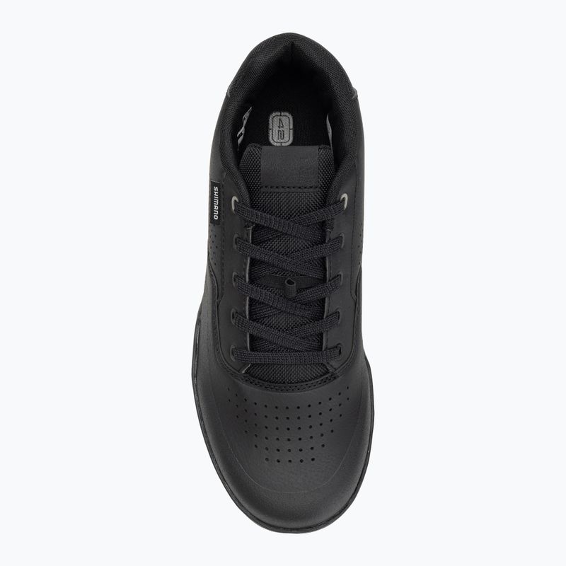Scarpe da ciclismo con piattaforma da uomo Shimano SH-GF600 nero 5