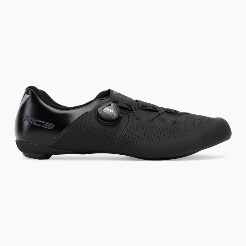Scarpe da strada Shimano SH-RC302 da uomo, nero 2