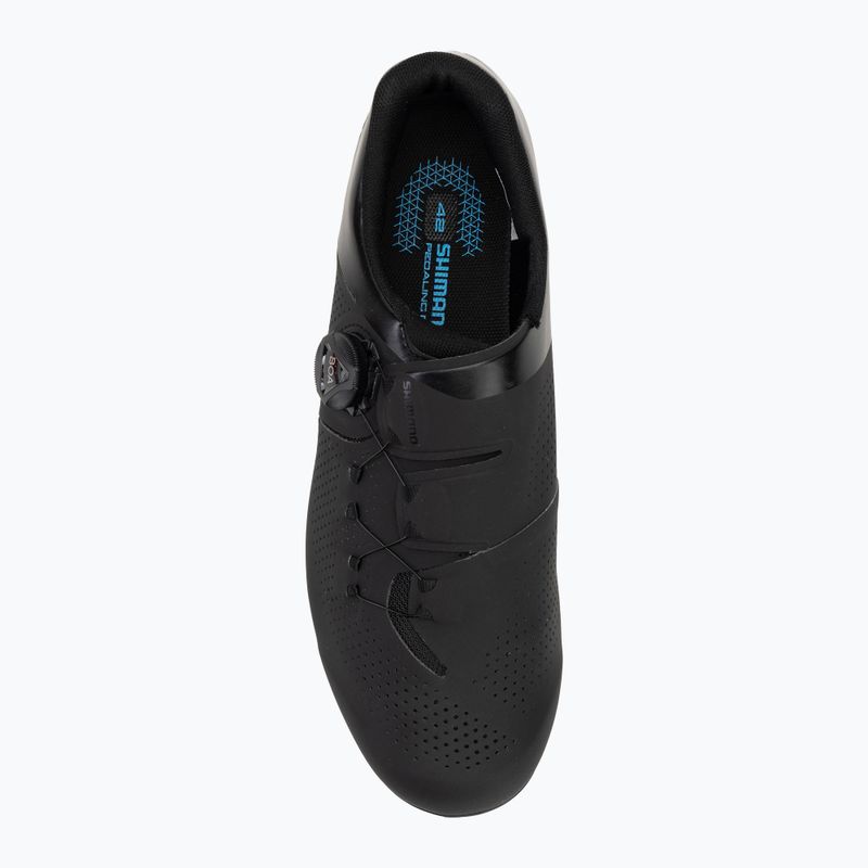 Scarpe da strada Shimano SH-RC302 da uomo, nero 5