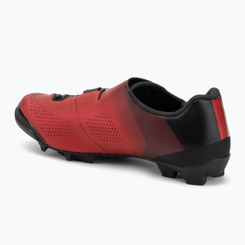 Scarpe da ciclismo MTB da uomo Shimano SH-XC702 rosso 3