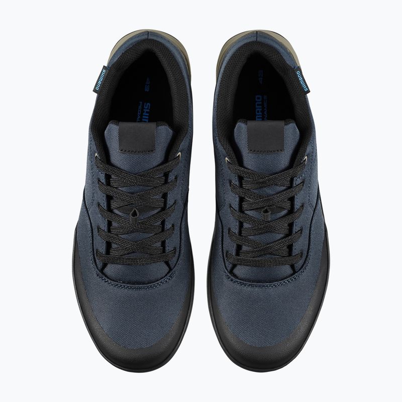 Scarpe da ciclismo platform uomo Shimano SH-GF400 dark blue 11