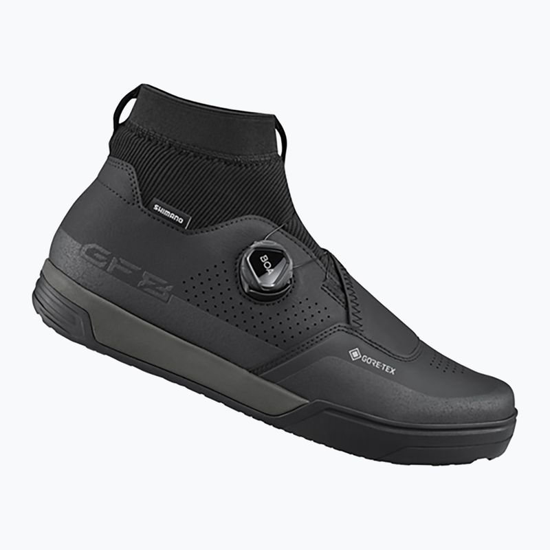 Scarpe da ciclismo con piattaforma da uomo Shimano SH-GF800GTX nero 8