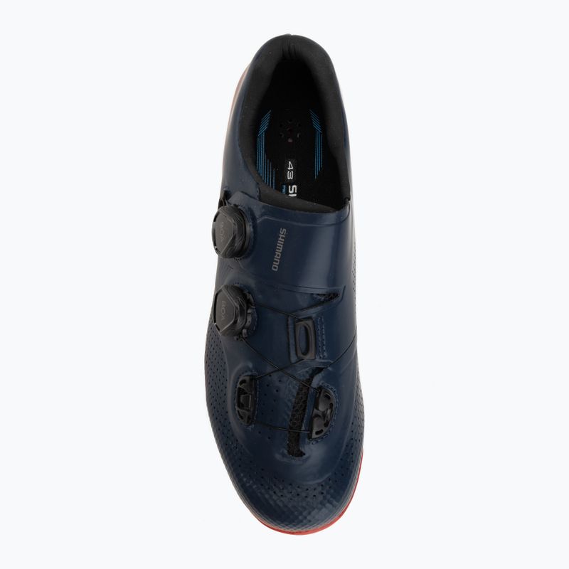 Scarpe da strada Shimano da uomo SH-RC702 rosso 5